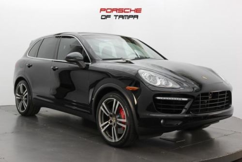 2013 porsche cayenne turbo  awd 4dr  4-wheel  8 cylinder engine 8-speed a/t