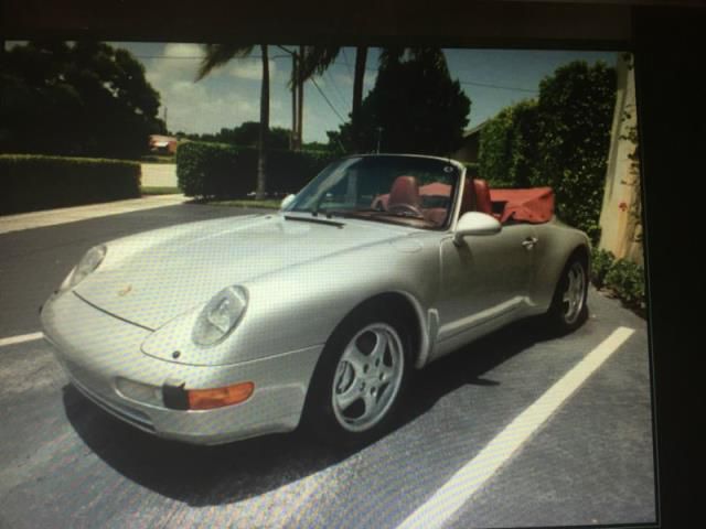 1997 porsche 911 carrera 4 convertible 2-door