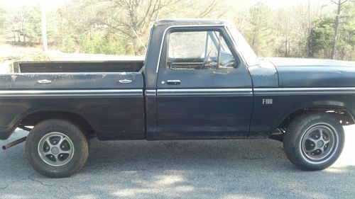 1976 ford f100 custom v8 rat rod hot rod