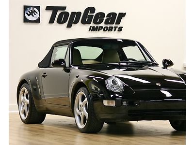 1995 porsche 911 cabriolet black with only 47,485 original miles tiptronic cheap