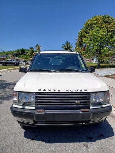 2001 land rover range rover 4.6 se long wheelbase