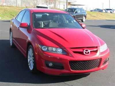 2006 06 mazdaspeed6 awd 274 hp 2.3l 6 speed intercooled turbo bose 6 disc cd red