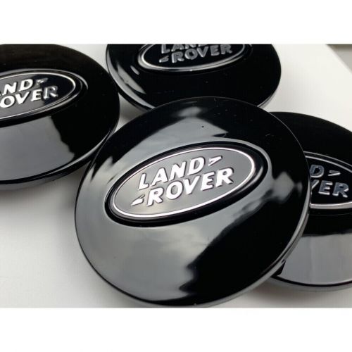 4 x land rover range rover sport evoque discovery alloy wheel centre caps 63mm