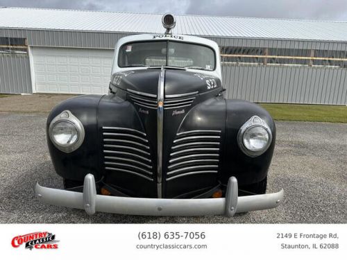 1940 plymouth business coupe police car