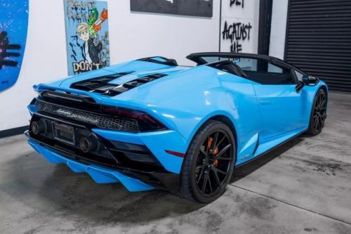 2021 lamborghini huracan evo rwd spyder convertible 2d