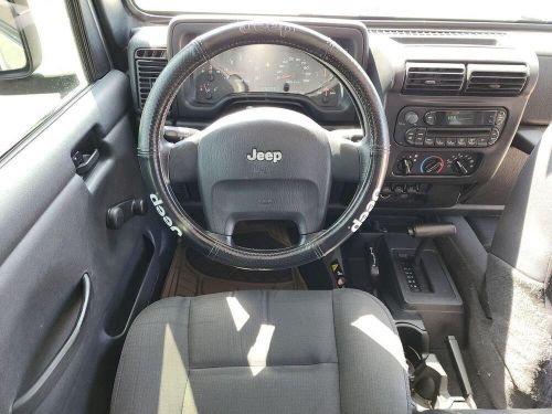 2006 jeep wrangler x 4.0l 4wd automatic w/ hard top