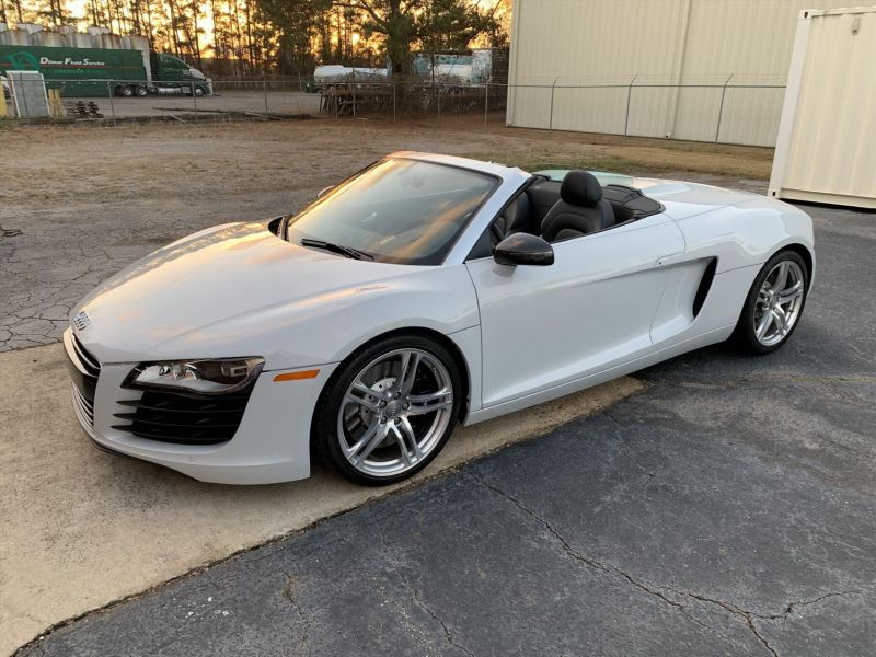 2012 audi r8 spyder 6-speed