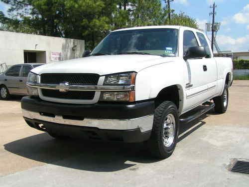 4x4-2003 chevrolet silverado 2500hd ext-cab cab ls 6.6 trubo diesel sb 4wd