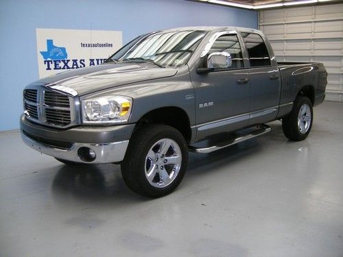 We finance!!!  2008 dodge ram 1500 slt 4x4 hemi auto crew cab 20 rims tow cd!!