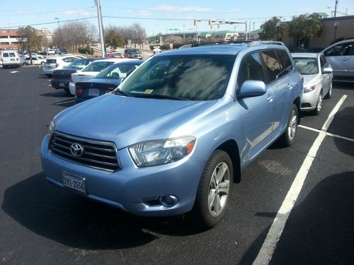 2008 toyota highlander sport sport utility 4-door 3.5l