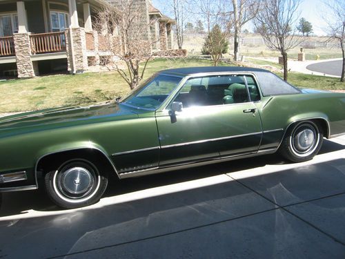 1970 cadillac eldorado w/500 ci motor bigger than 1967,1968,or 1969 eldorados