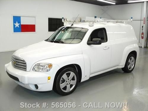 2009 chevy hhr panel van cruise ctrl ladder rack 69k mi texas direct auto