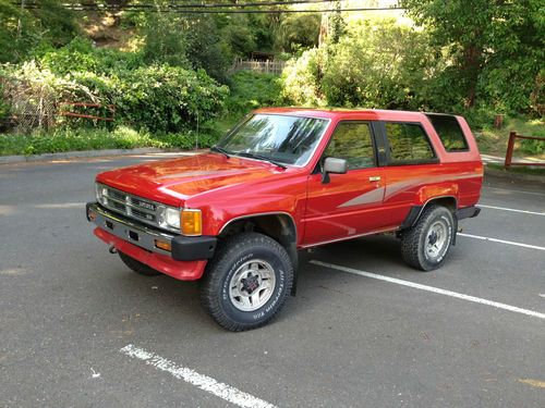 1989 toyota 4runner sr5 a/c nice clean 5spd manual no reserve!