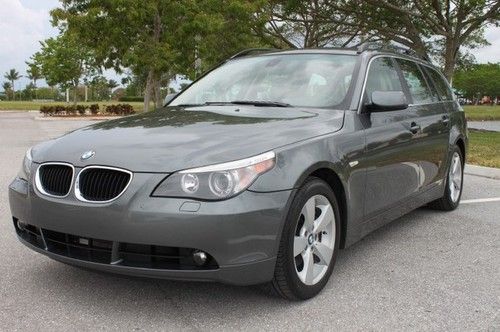 2006 bmw 535 xi touring awd, premium pkg, htd seats, clean carfax!