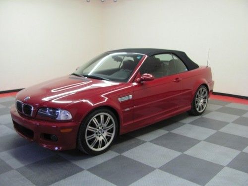 2006 bmw m3 convertible! 32,713 miles! smg transmission! clean car! rare!