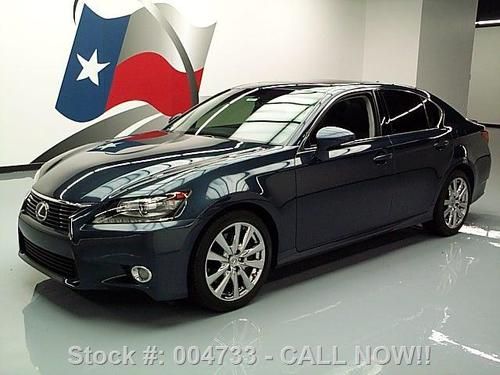 2013 lexus gs350 premium sunroof nav rear cam only 30k! texas direct auto