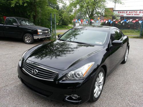 2011 infiniti g37 x  coupe g37x black on black clean fast 13 12 10 09  wow lqqk