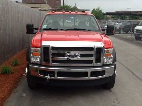 2008 Ford f550 red #6