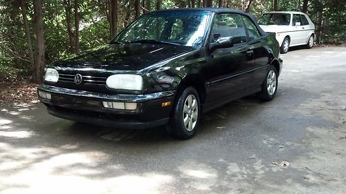 1999 volkswagen cabrio convertible