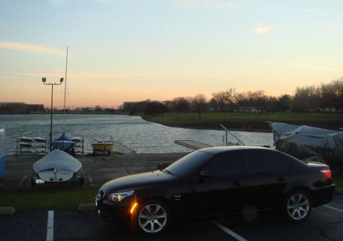 2009 bmw 535i xdrive, 100k cpo warranty, blk/blk, sport, cold, premium, logic7++