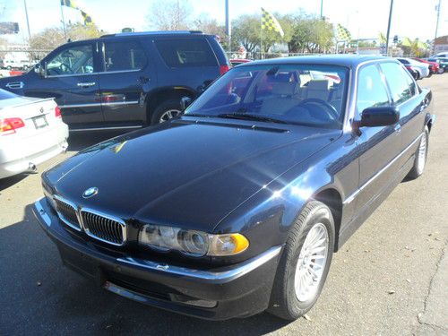 2001 bmw 750il * v-12 * german flagship * florida * we ship worldwide * look