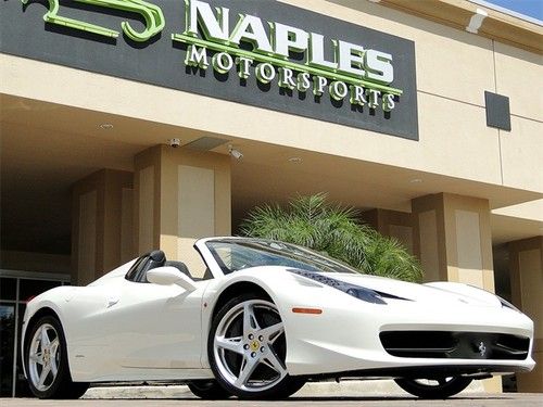 2013 458 spider - only 109 miles - sport seats - ready for immediate delivery