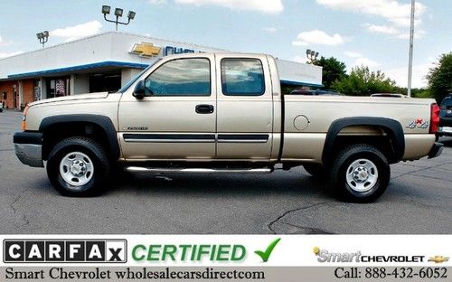 Used chevrolet 2500 hd 4x4 extra cab chevy trucks 4wd pickup trucks we fiance v8