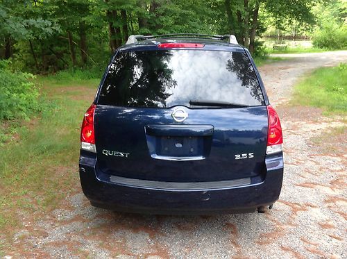 2006 nissan quest 6 cylinder sl mini passenger van 4-door 3.5l special edition