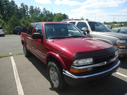 2002 chevy s10 blazer 4 door bad engine tow it away