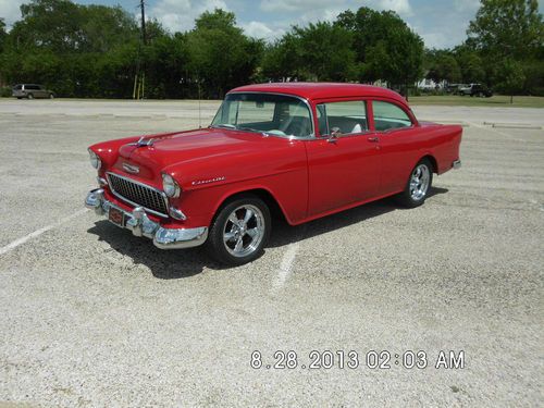 1955 chevy bel air belair 2 door post $$ show car $$