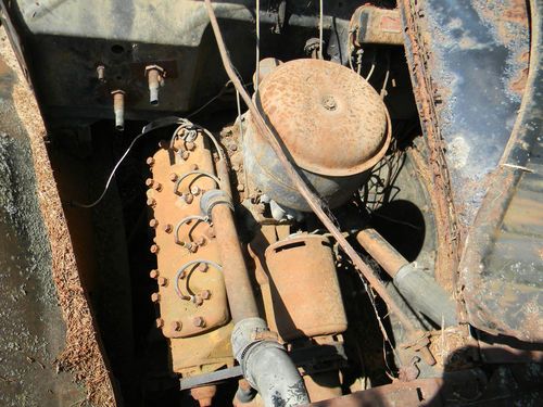 1934 ? ford v8 truck, pickup, engine, 2 door, hood, steering wheel more