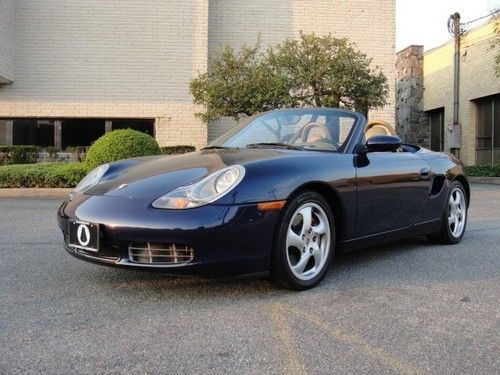 Beautiful 2002 porsche boxster s, rare tiptronic, loaded, serviced