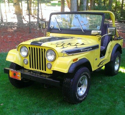 1972 jeep cj5 base 5.0l