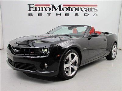 Ss convertible black red stick financing warranty best deal dealer v8 chevy 13 6