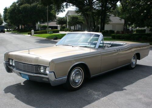 1967 lincoln continental convertible