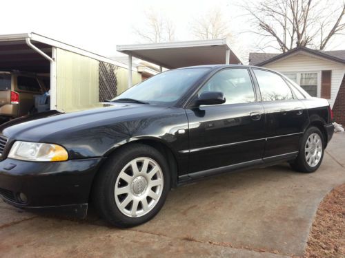 2000 audi a4 quattro awd 1.8 turbo black