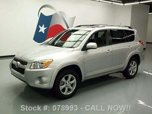 2011 toyota rav4 limited sunroof htd leather nav 46k mi texas direct auto