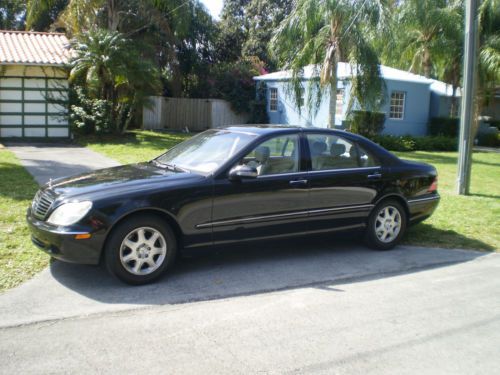 2001 mercedes benz s500 sedan 1 owner since new only 32k miles showroom new
