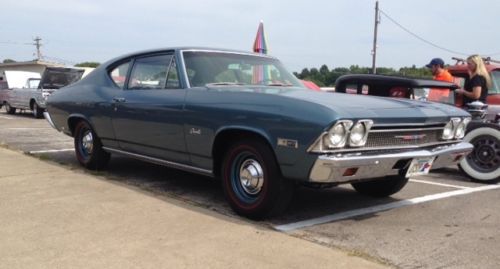 1968 chevelle 300 deluxe 2 door post l79 clone