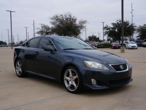 Lexus is 250 sport push start feature moonroof