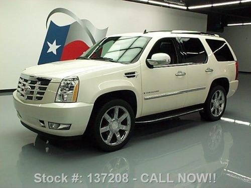 2009 cadillac escalade sunroof nav dvd rear cam 24k mi texas direct auto