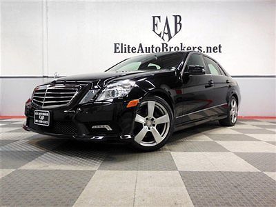 2011 e350 4matic sport 31k-navi-camera-clean carfax-no reserve!!