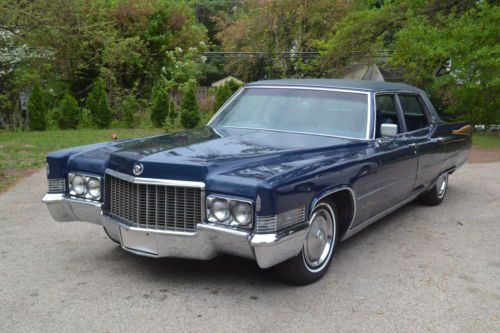 1970 cadillac fleetwood brougham 18k mile survivor!