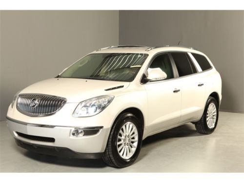 2008 buick enclave cxl dvd 7-pass 3row leather xenons heated seats liftgate bose