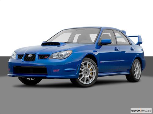 2006 subaru impreza wrx sti sedan 4-door 2.5l