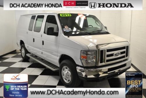 13&#039; e250 e-250 cargo van work truck 4.6l flex fuel air conditioning 1 owner 8k