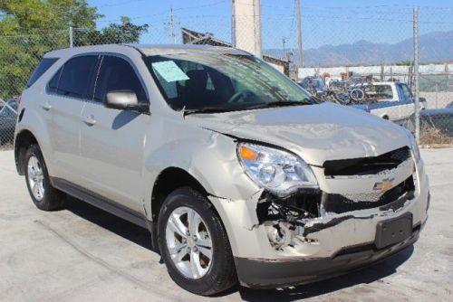 2012 chevrolet equinox ls awd wrecked crashed fixer project rebuilder runs! l@@k