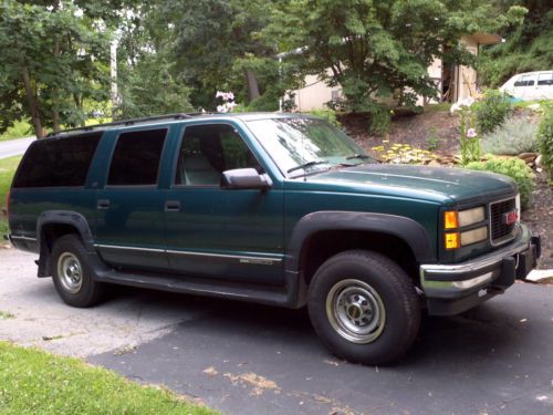 1995 gmc k2500 suburban slt sport utility 4-door 6.5l