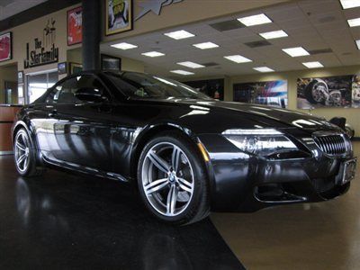 2009 bmw m6 convertible smg transmission black