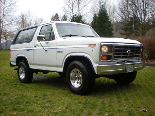 1985 ford bronco 4x4  89k original miles  5.0 v8 fuel injected  no reserve !!!!!